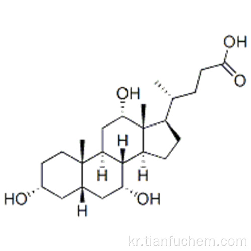 Cholan-24-oicacid, 3,7,12- 트리 히드 록시 -, (57190409,3α, 5β, 7α, 12α) - CAS 81-25-4